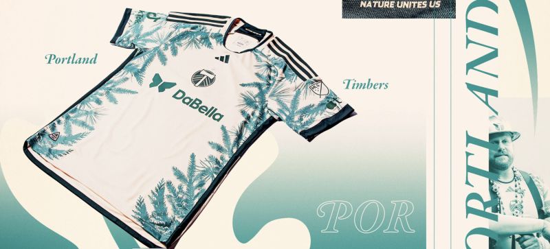 Les Portland Timbers dévoilent un maillot extérieur très original 