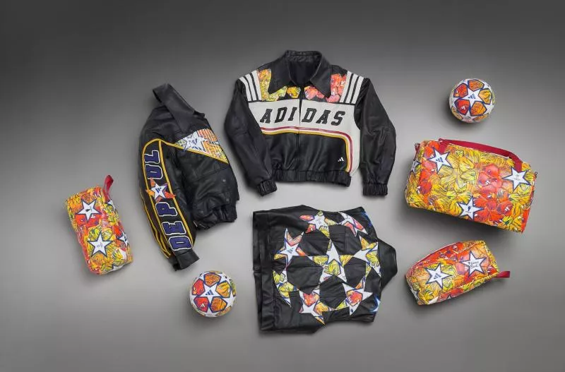 Adidas présente une capsule lifestyle composée de… Blousons en cuir.