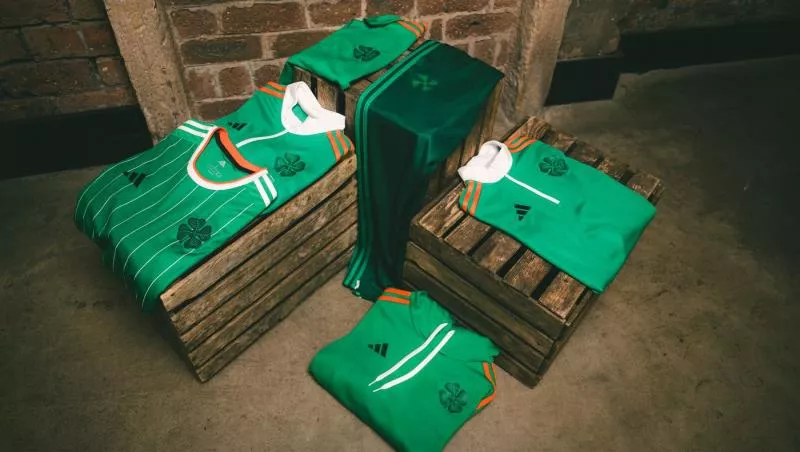 Un maillot aux couleurs de l’Irlande dans la dernière collection du Celtic FC