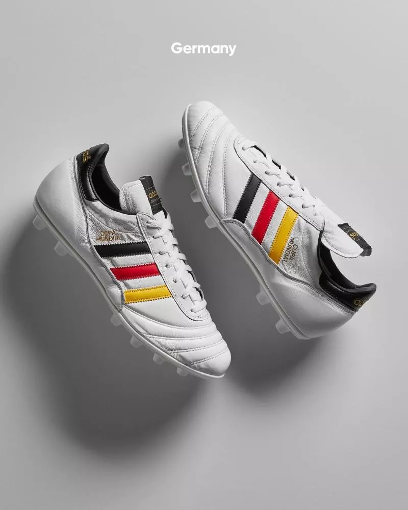 adidas dévoile des Copa Mundial aux couleurs de ses sélections.
