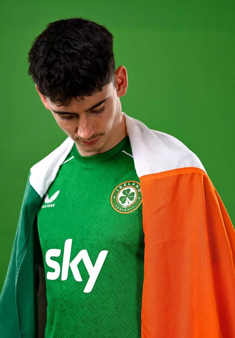 Un nouveau maillot domicile rempli de détails pour l'Irlande