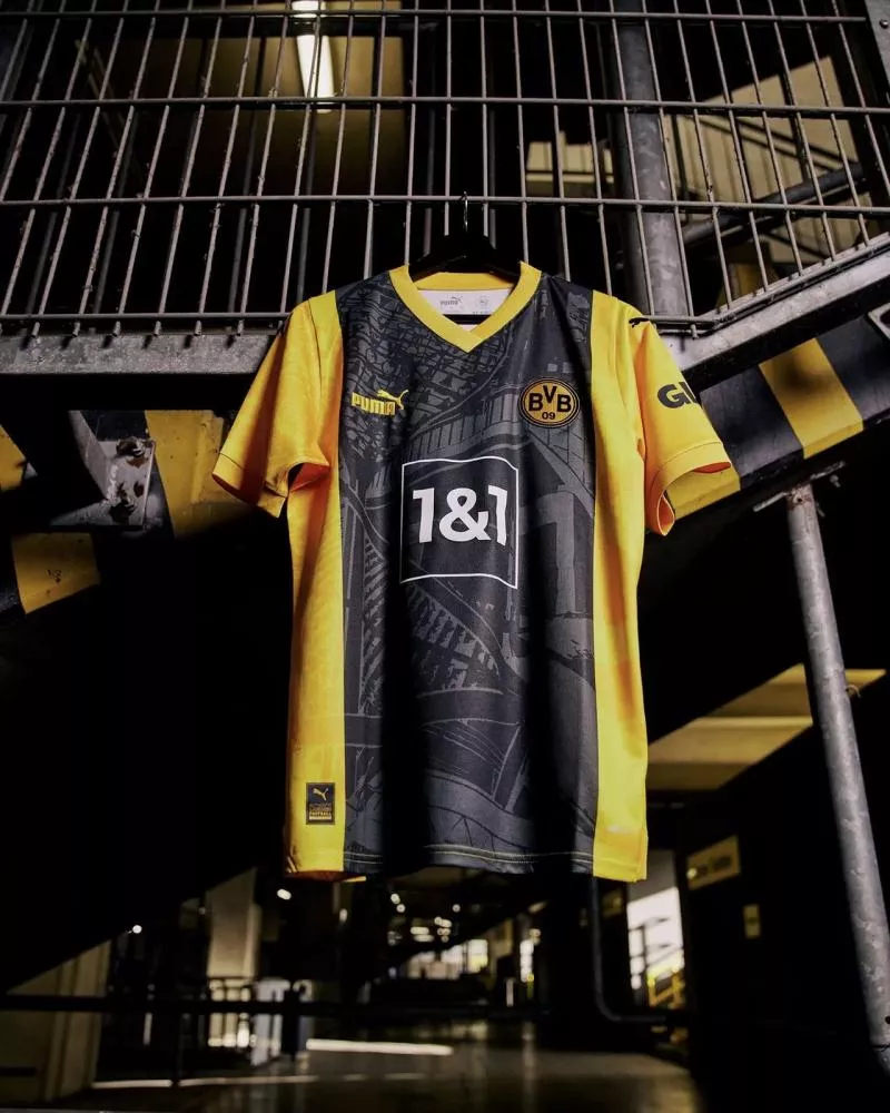 Le Borussia Dortmund célèbre les 50 ans de son stade avec un nouveau maillot
