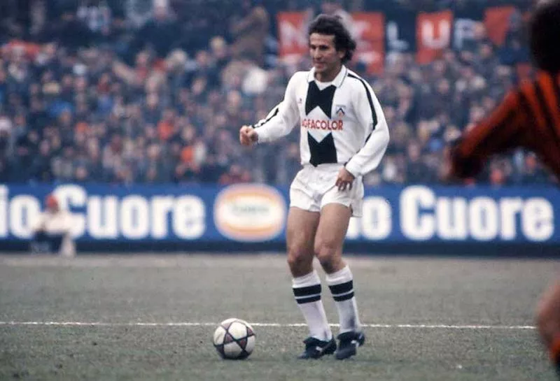ZICO - 17.09.1984 - Udinese - Serie A Photo : Aldo Liverani / Icon Sport   - Photo by Icon Sport