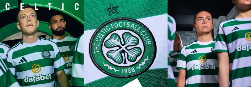 Le Celtic FC sort un nouveau maillot domicile très classe