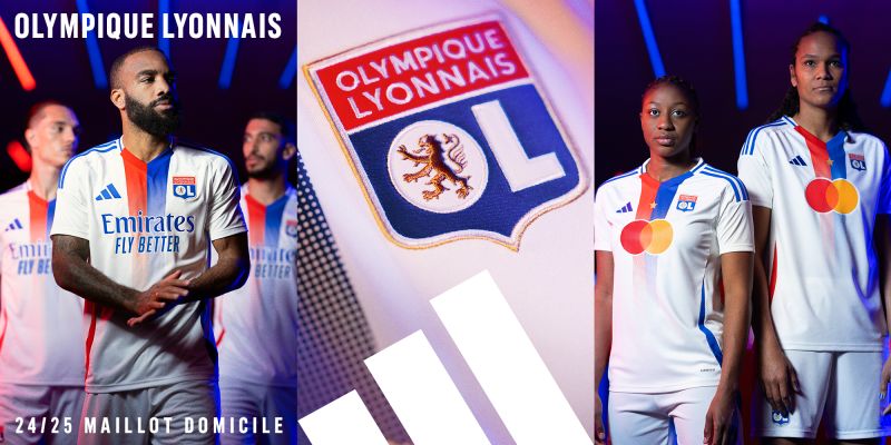 L’Olympique Lyonnais dévoile son nouveau maillot domicile pour la saison 2024-2025