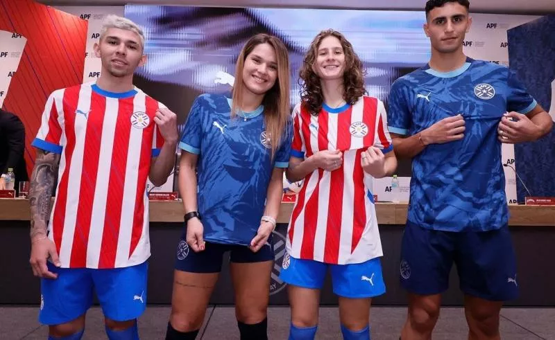 Le Paraguay lance deux nouveaux maillots très réussis pour la Copa America