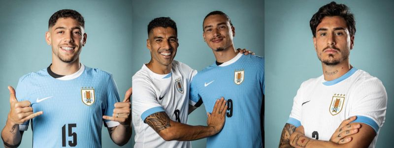 De nouveaux maillots pour l’Uruguay avant la Copa America