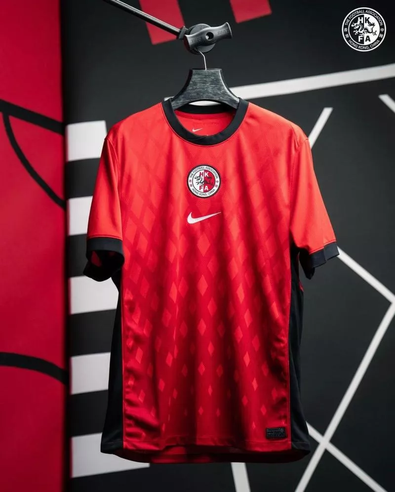 Nike dévoile un joli maillot domicile pour la sélection de Hong Kong