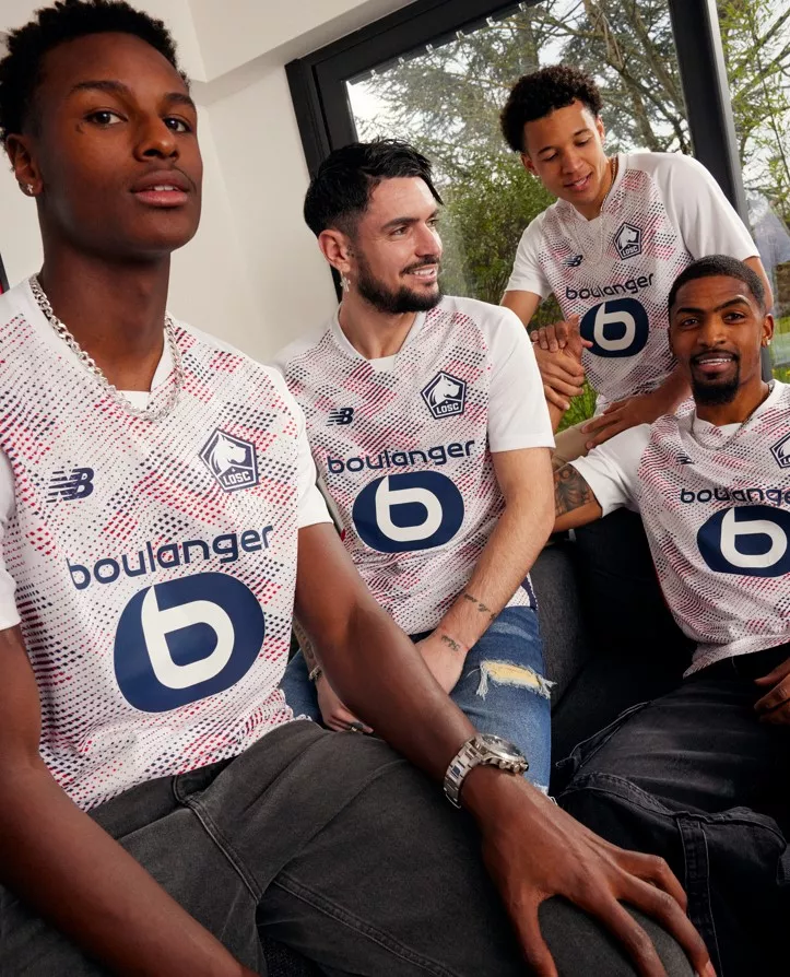 Le LOSC dévoile son nouveau maillot extérieur pour la saison 2024/2025