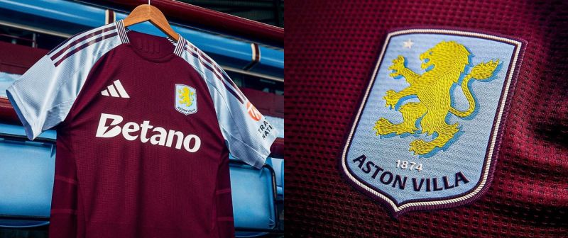 adidas débarque à Aston Villa et révèle le nouveau maillot de la saison 2024-2025