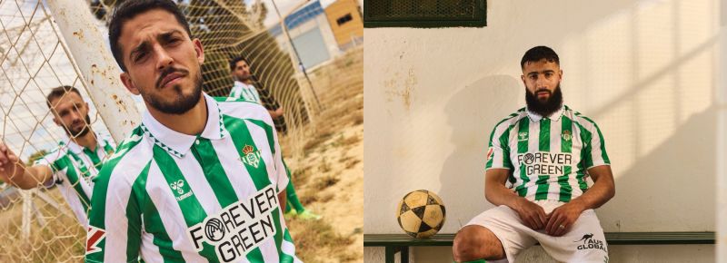 Un nouveau maillot domicile au look rétro pour le Real Betis
