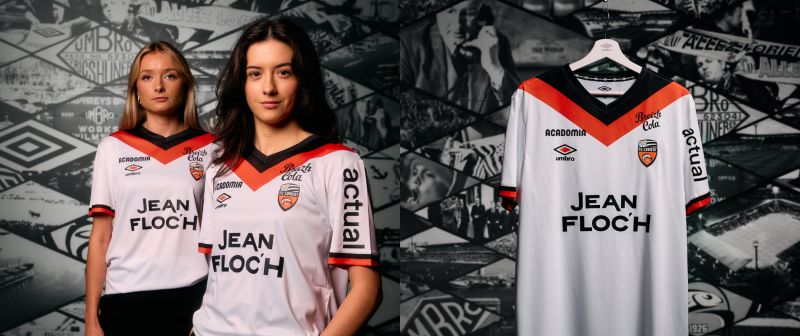 Le FC Lorient révèle un joli maillot extérieur avec Umbro