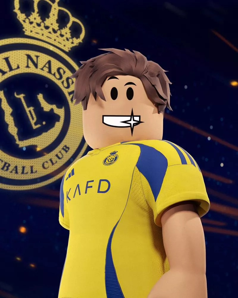 Al-Nassr Football Club dévoile son maillot sur Roblox !