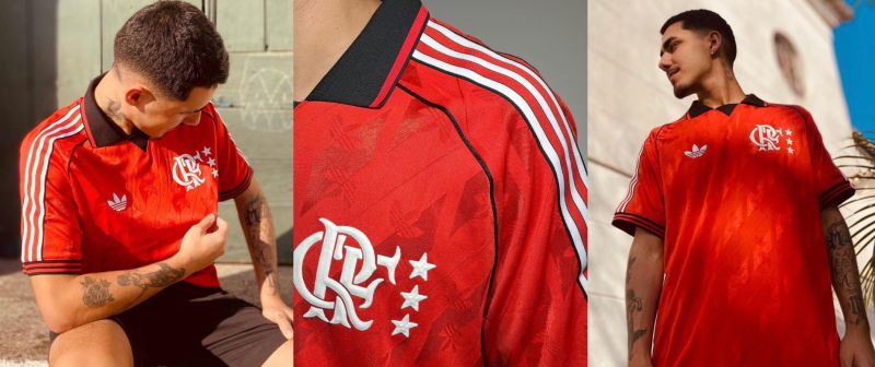 adidas réalise un magnifique maillot rétro pour Flamengo