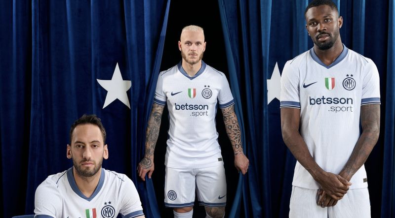 Voici le nouveau maillot extérieur 24/25 de l’Inter Milan