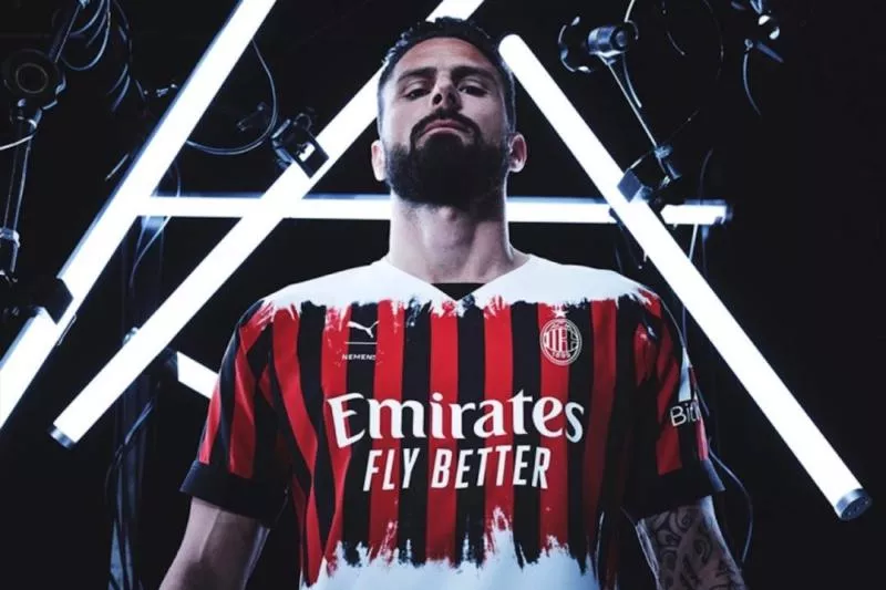 Les 10 maillots les plus bizarres de l’AC Milan