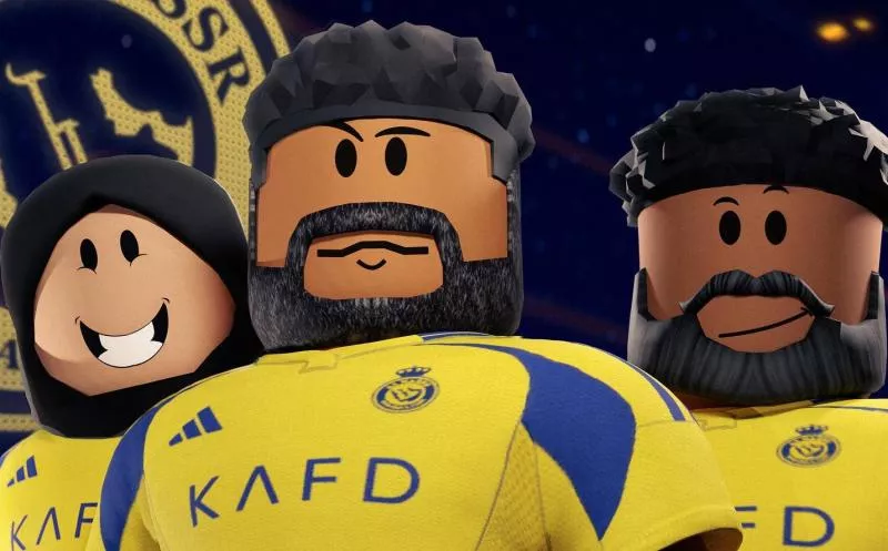 Al-Nassr Football Club dévoile son maillot sur Roblox !