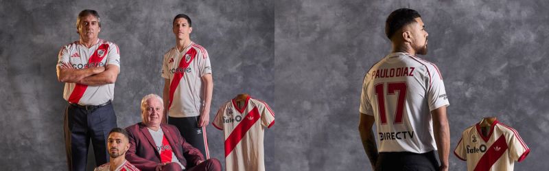 River Plate s’inspire de la saison 1986 sur son nouveau maillot domicile