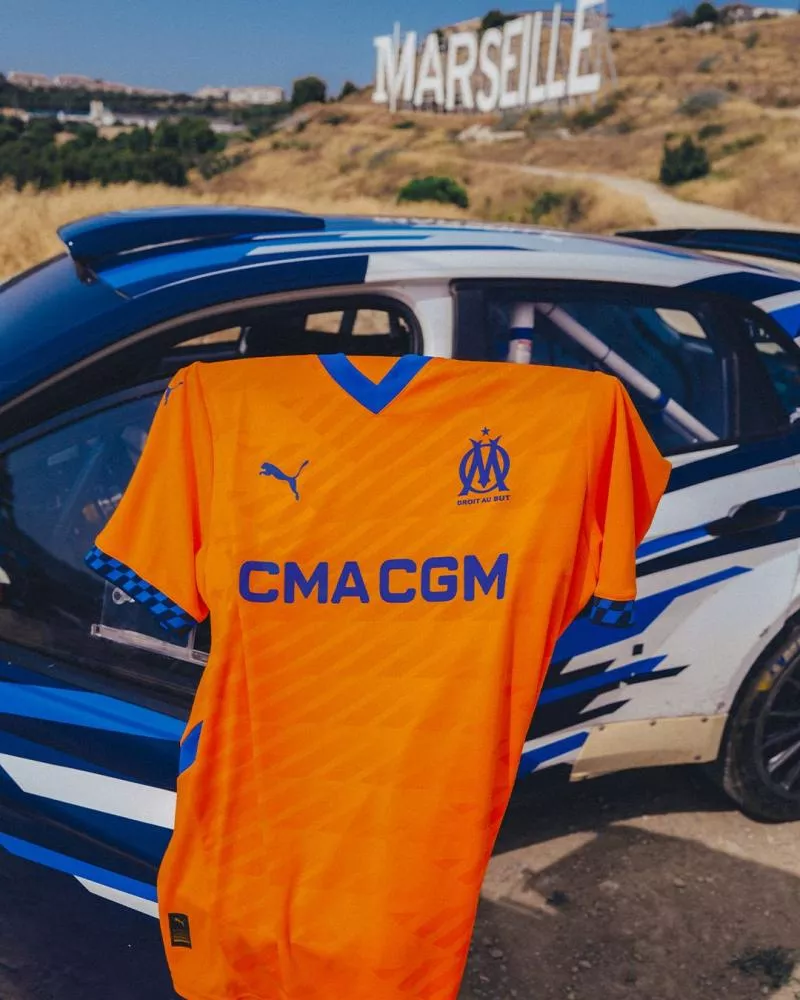 L'OM jouera avec un troisième maillot orange en 2024/2025