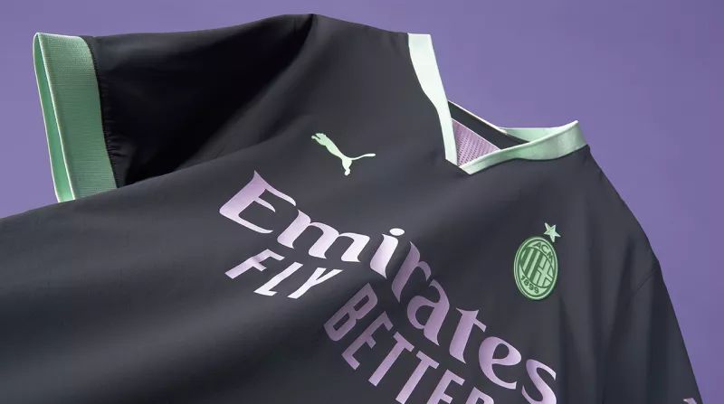 Un nouveau maillot third original pour l’AC Milan