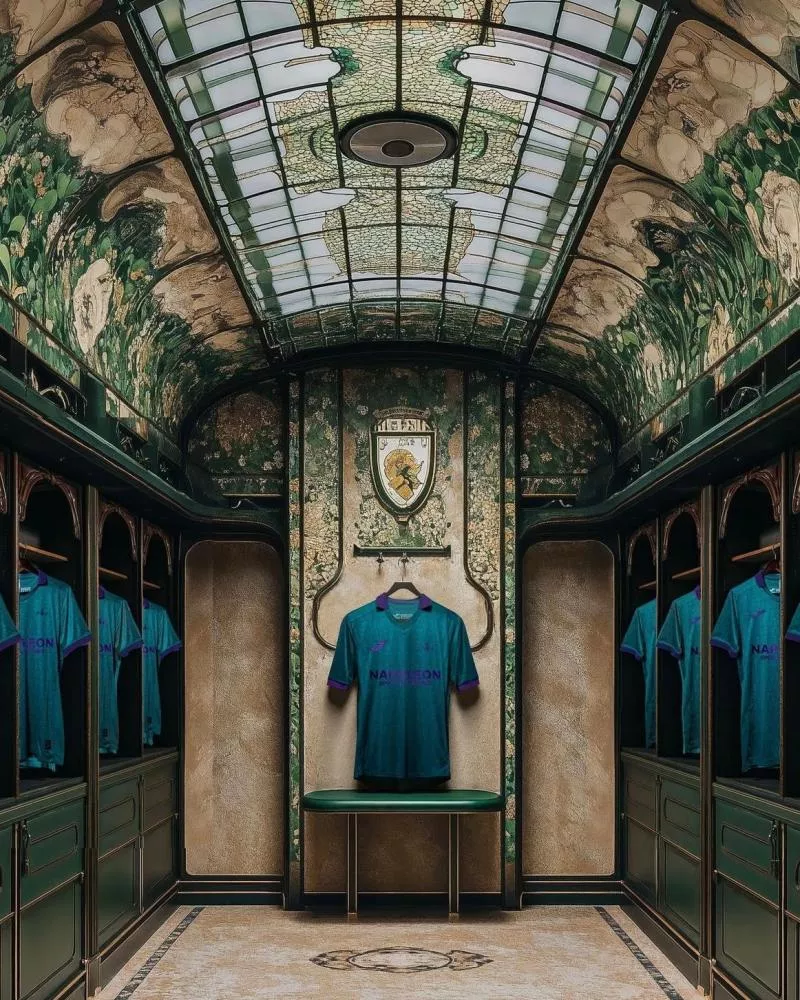 L’Art nouveau inspire le maillot third d’Anderlecht