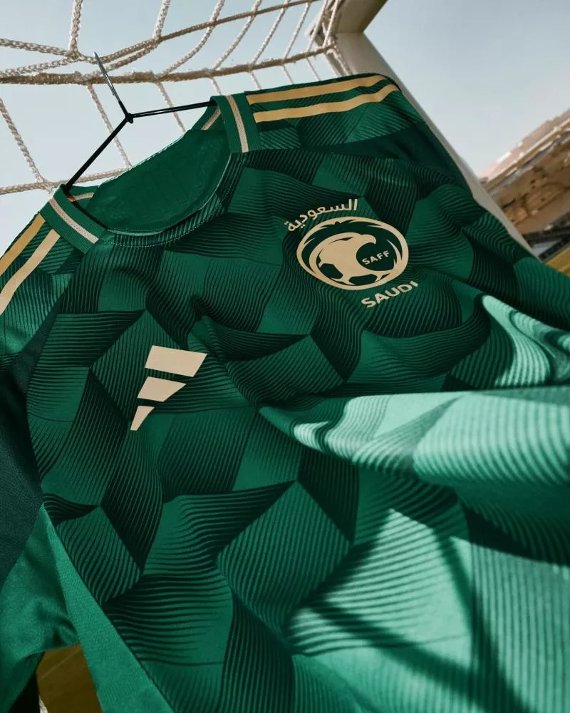 De nouveaux maillots pour l'Arabie Saoudite signés adidas