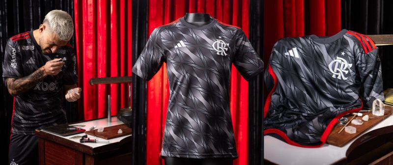 Flamengo degaine un nouveau maillot third avec adidas Degaine