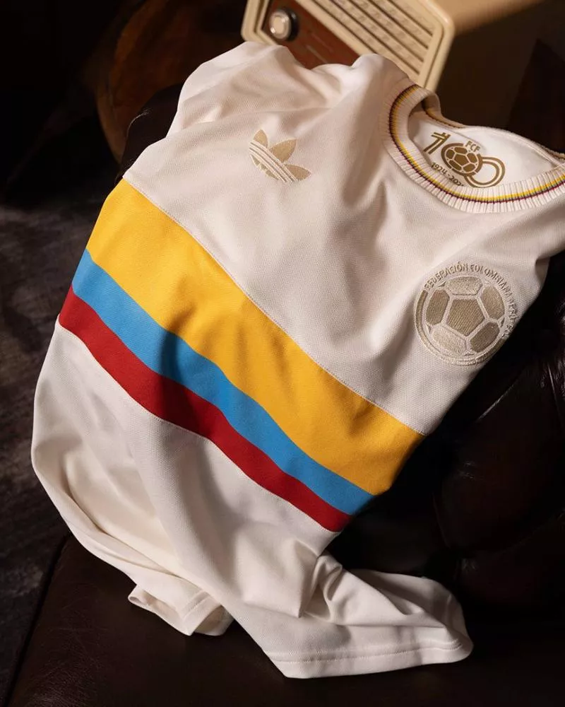 Maillot colombie retro best sale