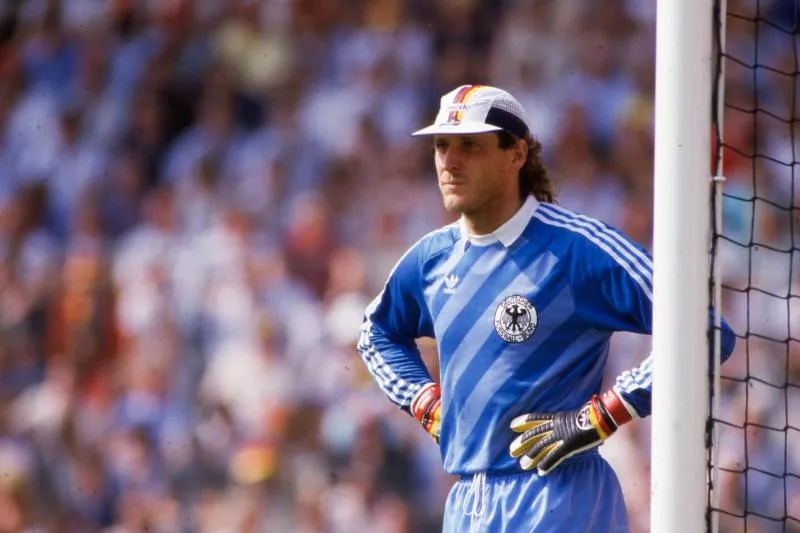 Harald Schumacher of West Germany during the European Championship match between West Germany and Romania at Stade Felix Bollaert, Lens, France on June 17th 1984 ( Photo by Alain de Martignac / Onze / Icon Sport )   - Photo by Icon Sport