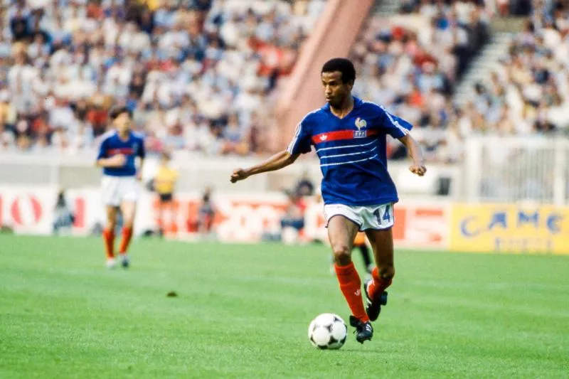 Jean Tigana of France during the European Championship Final match between France and Spain at Parc des Princes, Paris, France on 27 June 1984 ( Photo by Max Colin / Onze / Icon Sport )   - Photo by Icon Sport