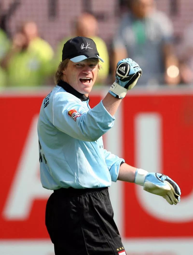 Joie Oliver KAHN - 20eme titre de Champion pour le Bayern Munich Kaiserslautern / Bayern Munich - 06.05.2006 - 33e journee Bundesliga - Photo : Action press / Icon Sport   - Photo by Icon Sport