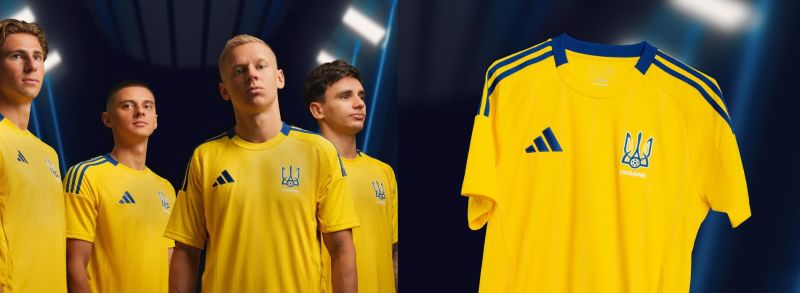 adidas signe son retour chez la sélection ukrainienne avec un nouveau maillot