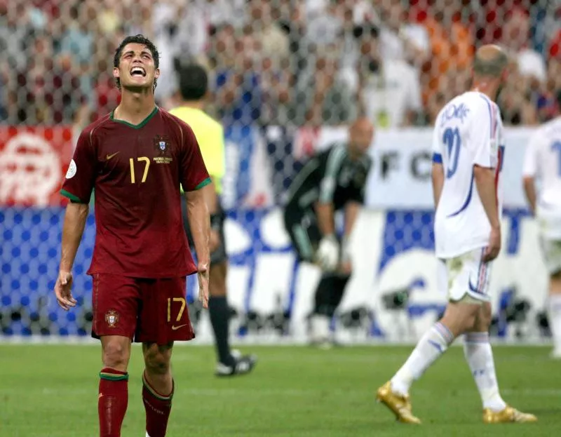 Cristiano RONALDO - France / Portugal - 05.07.2006 - 1/2 Finale Coupe du Monde 2006 - Munich - Photo : WireImage / Icon Sport   - Photo by Icon Sport