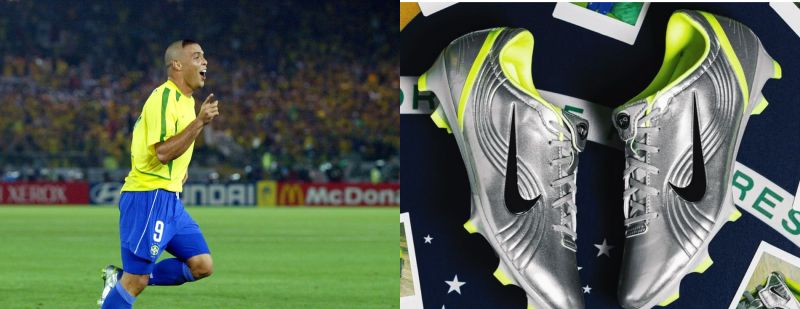 Nike réédite la paire de Ronaldo de la Coupe du monde 2002