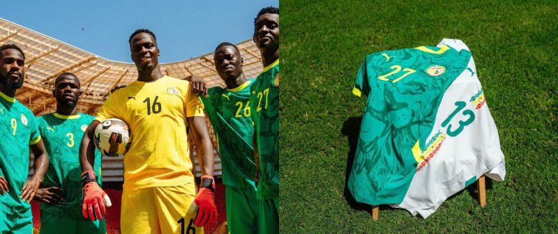 Le Sénégal dégaine ses nouveaux maillots avec PUMA