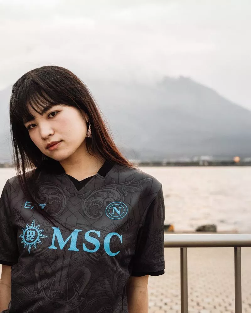 Une ville japonaise à l'honneur sur le nouveau maillot third du Napoli