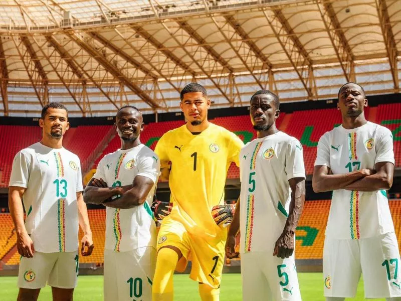 Le Sénégal dégaine ses nouveaux maillots avec PUMA