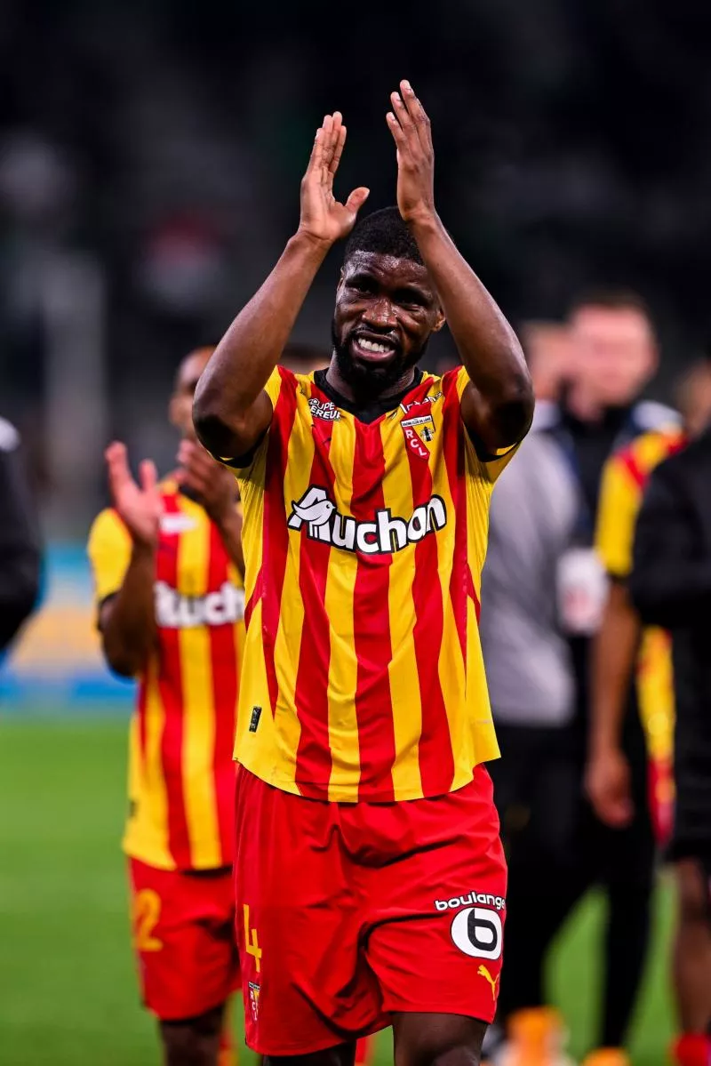 Kevin DANSO of Lens  during the Ligue 1 McDonald's match between Saint-Étienne and Lens at Stade Geoffroy-Guichard on October 19, 2024 in Saint-Etienne, France. (Photo by Sandra Ruhaut/Icon Sport)   - Photo by Icon Sport