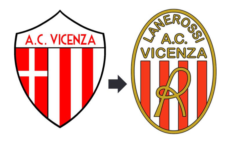 Lanerossi Vicenza, le premier sponsor maillot de l'Histoire