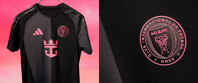 Le nouveau maillot extérieur de l’Inter Miami est un petit bonbon