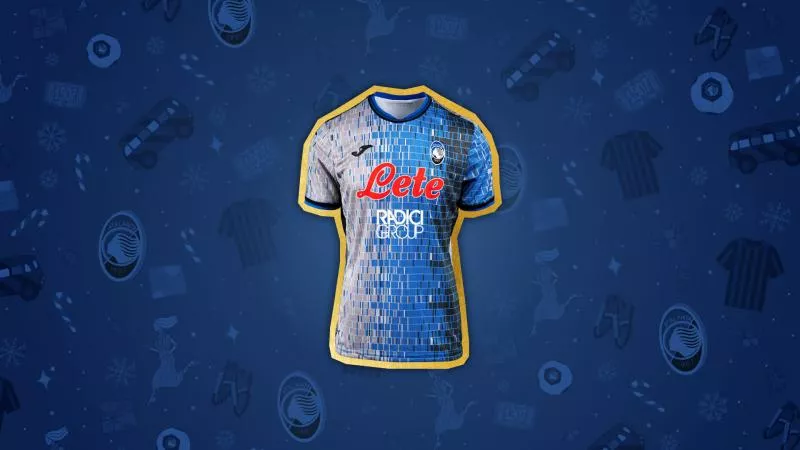 L’Atalanta présente un maillot spécial pour Noël !