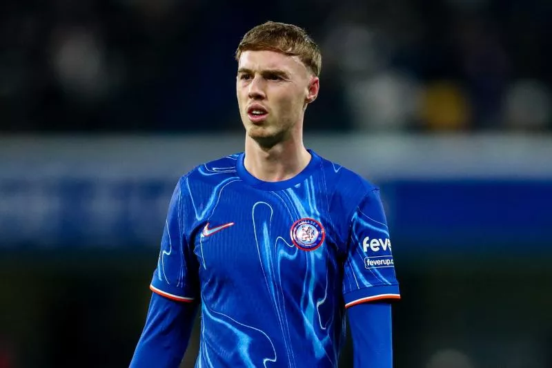 Cole Palmer of Chelsea reacts during the Premier League match Chelsea vs Fulham at Stamford Bridge, London, United Kingdom, 26th December 2024  (Photo by Izzy Poles/News Images) in London, United Kingdom on 12/26/2024. (Photo by Izzy Poles/News Images/Sipa USA)   - Photo by Icon Sport