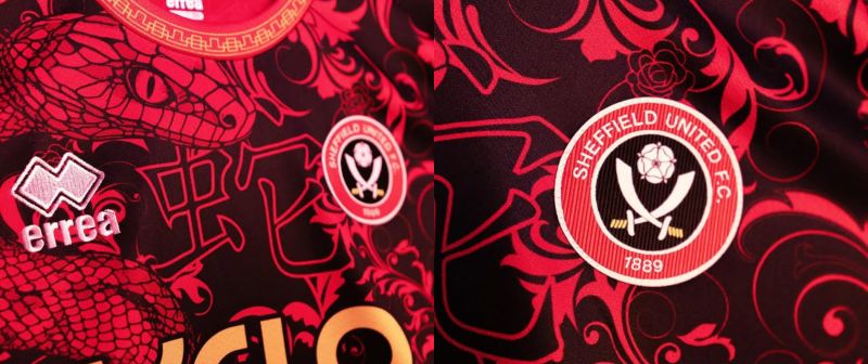 Sheffield United lance un maillot spécial pour le Nouvel An chinois !