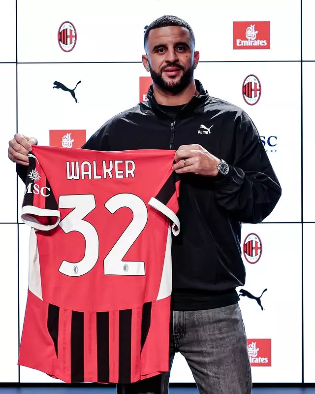 Quand Kyle Walker s'inspire de David Beckham lors de sa signature à l'AC Milan