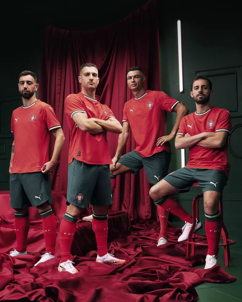 Le Portugal dévoile ses premiers maillots avec PUMA !