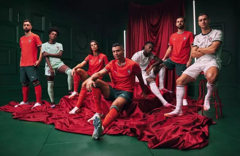 Le Portugal dévoile ses premiers maillots avec PUMA !