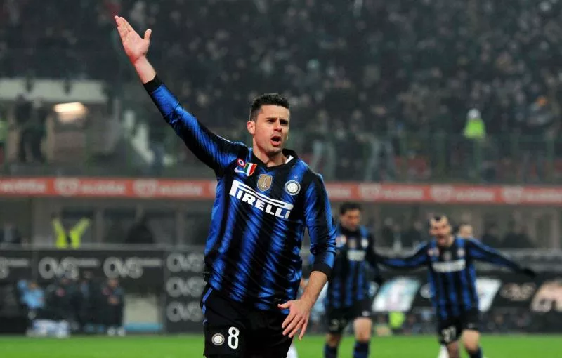 Thiago Motta - 06.01.2010 - Inter Milan / Naples - 18eme journee de Serie A Photo : IPP / Icon Sport   - Photo by Icon Sport