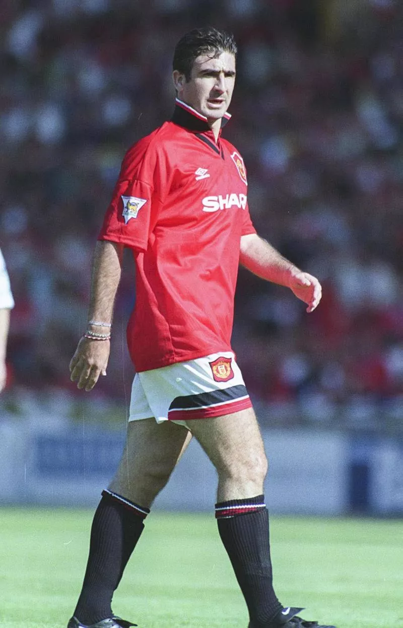 ERIC CANTONA - 14.08.1994 - Manchester United / Arsenal - Premier League Photo : Photoshot / Icon Sport   - Photo by Icon Sport