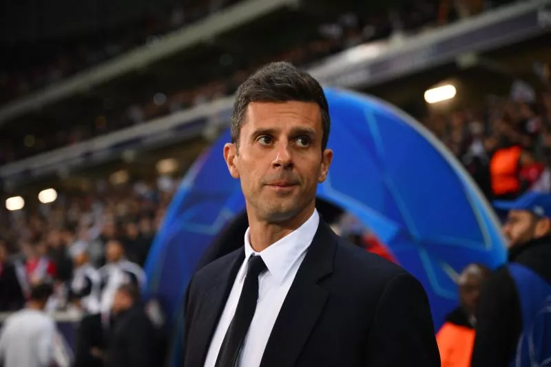 Thiago MOTTA coach of Juventus during the UEFA Champions League match between Lille and Juventus on November 5, 2024 in Lille, France. (Photo by Anthony Dibon/Icon Sport)   - Photo by Icon Sport