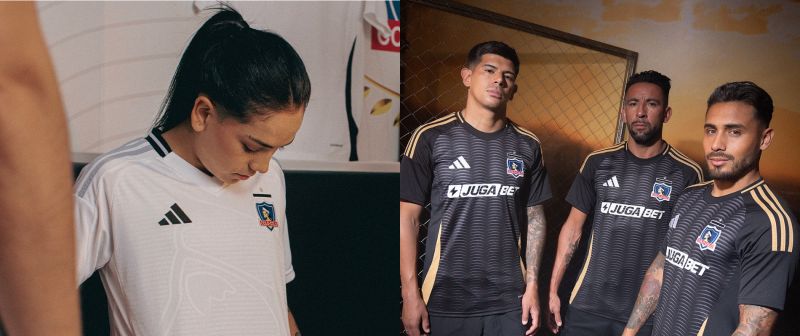 Les nouveaux maillots de Colo-Colo avec adidas